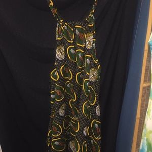 $60 African shirt and skirt set